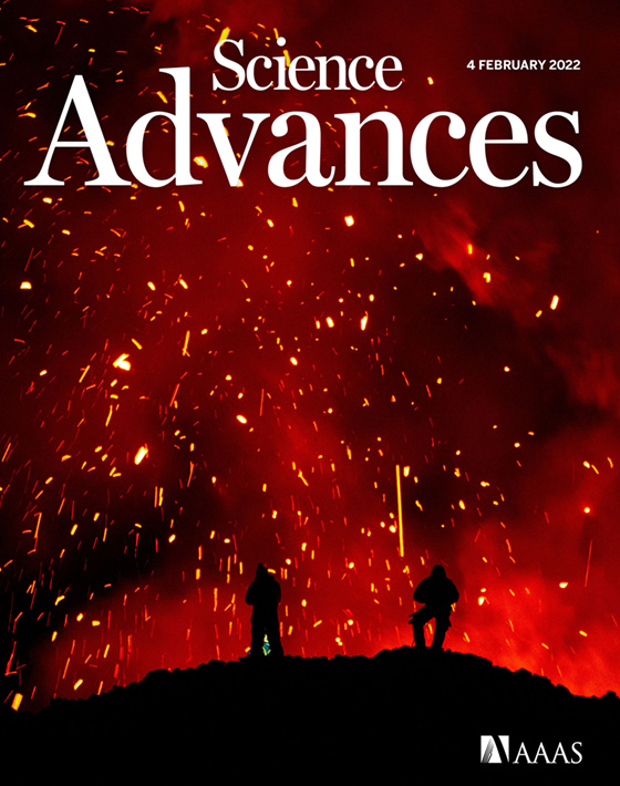 Science Advances - February 2022, Cover Image
